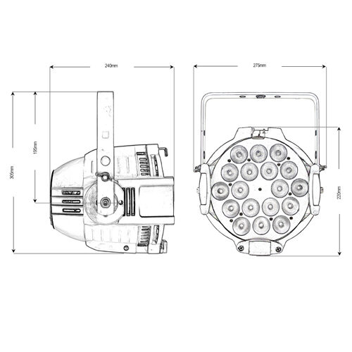 3 3 2 Studio Tri Led Par Web