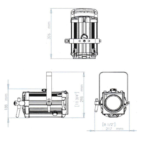 3 7 2 Selecon 650 Fresnel Web