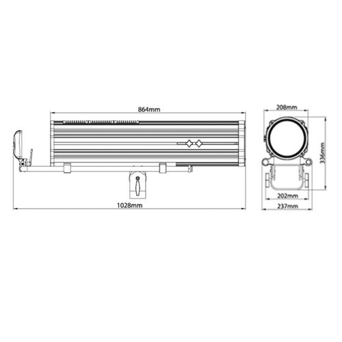 4 2 2 Led Arts 600 Follow Spot Web