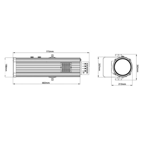 4 3 2 Led Arts 350 Follow Spot Web